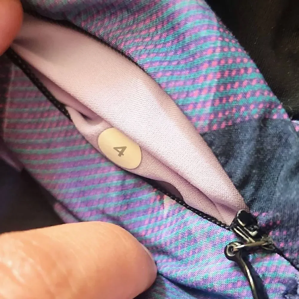 Lululemon drop it low shorts pretty prism 4